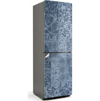 Fototapeta Prémiová Samolepicí nálepka na ledničku Vzor s ornamenty a dlaždicemi