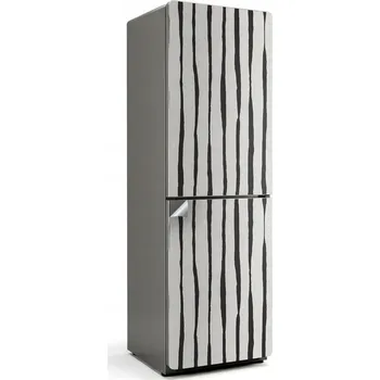 Fototapeta Samolepicí Nálepka Bubble Free na Lednici – Vertikální zkreslené pruhy