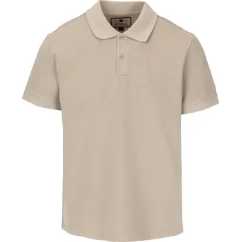 Pánské tričko PitBull West Coast - pánské triko WASHED POLO pískové XL