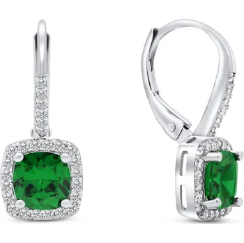 Náušnice Brilio Silver Třpytivé náušnice se zirkony ze stříbra EA308WG + 2 měsíce na vrácení zboží