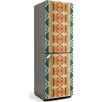 Fototapeta Samolepicí Samolepicí bez bublin na ledničku Etnický vzor s pruhy