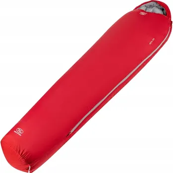 Spacák Turistický spacák Highlander Outdoor Zeta 100 - Scarlet Red (Šarlatově červená)