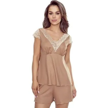 Dámské pyžamo Dámské pyžamo Eldar Mirana - viskóza Béžová M