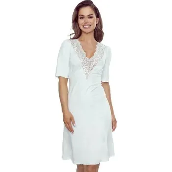 Dámské noční prádlo Noční košilka Eldar Flor - viskóza Ecru 3XL