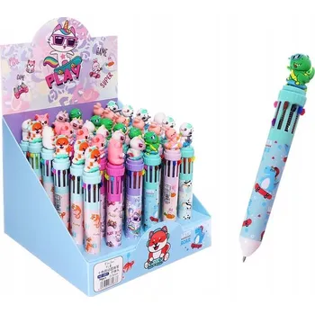 Vícebarevné Propiska Adar Animals, 10 barev