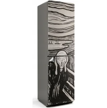 Fototapeta Samolepicí dýha na ledničku s potiskem Výkřik Edward Munch linoryt