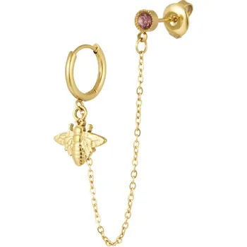 Náušnice Prstýnkárna Záušnice/ear cuff, chirurgická ocel, purple