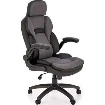 Kancelářské křeslo VALERIO - šedé/černé - SLEVA 3% s kodem radost25