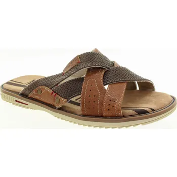 Pánské pantofle MUSTANG Pánské hnědé pantofle 4152706-307-357 Velikost 44