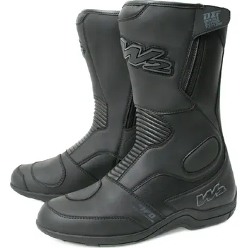 Moto obuv DZF černé moto boty W2 BOOTS - 45