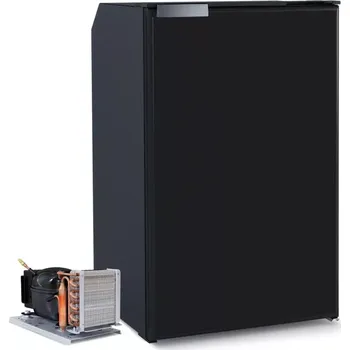 Autochladnička Vestavná lednice Vitrifrigo 95 l – kompresorová, 12/24V, černá – s externím kompresorem