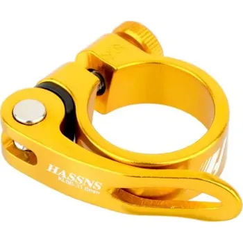 Horské kolo Rychloupínací sedlová objímka pro kola 31,8 - Zlatá