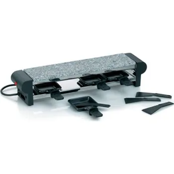 Kuchyňský gril KELA Kamenný gril LIVIGNO, 1řada čtyř misek 50x10,5x10cm KL-66661