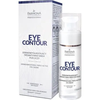 Pleťový krém Farmona Professional, Očný krém Eye Contour dermo-smoothing triple-active 30ml