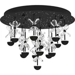 LED Stropní osvětlení Eglo PIANOPOLI 2 černá 390275