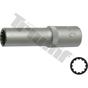 Gola hlavice Nástrčný nástavec 1/4", univerzální profil, prodloužený - 10 mm
