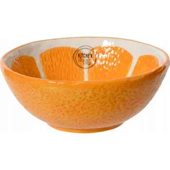 MISKA Mísa POMERANČ porcelánová dekorativní JARO 15x6cm