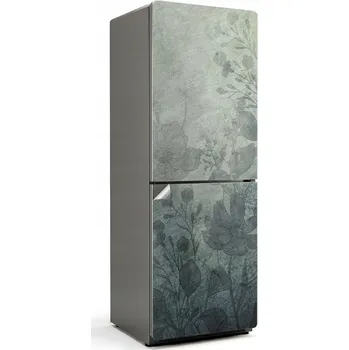 Fototapeta Foto Nálepka Dekorativní Samolepicí na Lednici Jemný květinový vzor