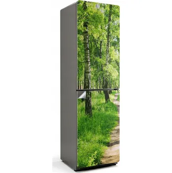 Fototapeta Foto Nálepka Dekorativní Samolepicí na Lednici Lesní stezka v přírodě