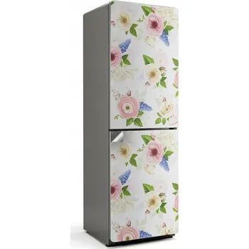 Fototapeta Samolepka Samolepicí na ledničku Květinový vzor v pastelových barvách