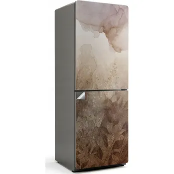 Fototapeta Samolepicí samolepka na ledničku Snadná Instalace Akvarelový Rostlinný Vzor