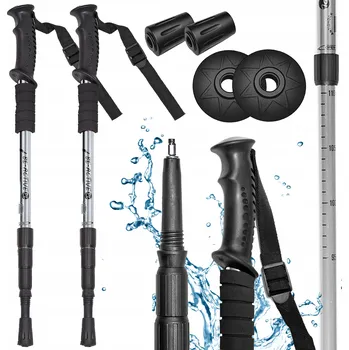 Trekingová hůl Trekkingové hole Be-Active.pl HOLE NA NORDIC WALKING 2 ks SKLÁDACÍ NASTAVITELNÉ 52-110 cm