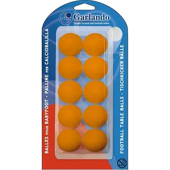 Hračka pro nejmenší Garlando Míčky oranžové, sada 10 kusů, blister