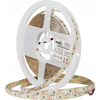 LED osvětlení LED pásek 2835-600 studená bílá 12V 5m IP65 Bemko