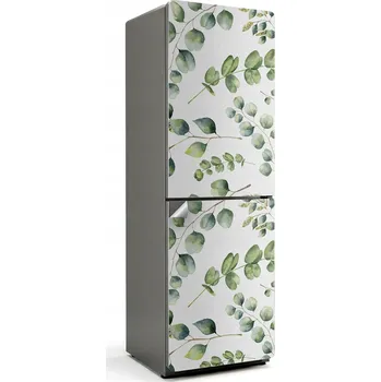 Fototapeta Designová Samolepicí nálepka na ledničku s jemnými drobnými listy