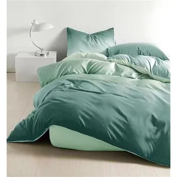 Povlečení Sendia 7-dílné povlečení z mikrovlákna140x200 cm zelené ombre