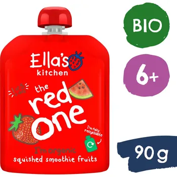 Potravina Ella's Kitchen BIO RED ONE ovocné pyré s jahodami (90 g)