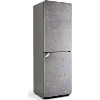 Fototapeta Samolepicí Nálepka Bubble Free na Ledničku - Rozptýlené drobné kroužky