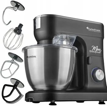 PLANETÁRNÍ KUCHYŇSKÝ ROBOT MIXÉR PREMIUM LINE VÝKONNÝ 1200W 6,5L TURBOTRONIC