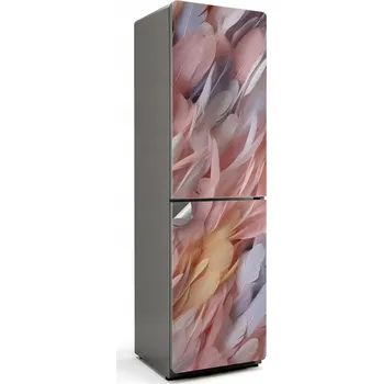 Fototapeta Nálepka Módní Samolepka Dekorace do Kuchyně na Lednici Jemná Pírka v Pohybu