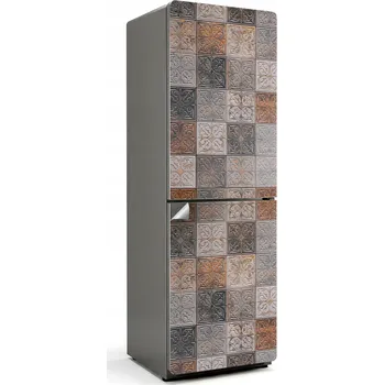 Fototapeta Samolepicí nálepka Bubble Free na ledničku – Vzor dekorativních dlaždic