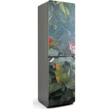 Fototapeta Samolepicí samolepka na ledničku Snadná Instalace Tropické ptactvo v džungli