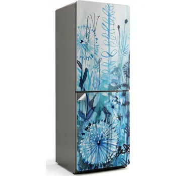 Fototapeta Fotografická dekorativní nálepka Samolepicí na ledničku - Květinový akvarelový vzor