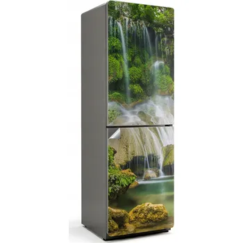 Fototapeta Samolepicí Fólie na ledničku, dekorativní polep do kuchyně - Vodopád v zeleni
