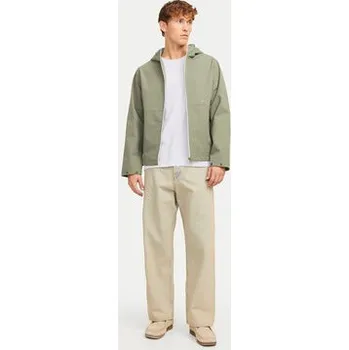 Pánské tričko Jack & Jones T-Shirt Jackie 12271366 Bílá Relaxed Fit XL