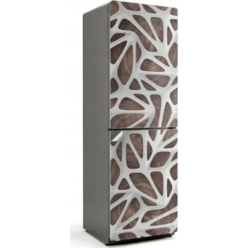 Fototapeta Dekorativní Samolepicí na Lednici - Prolamovaný abstraktní vzor