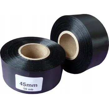 Stuha Saténová stuha černá pro tisk štítků, 45/50 m