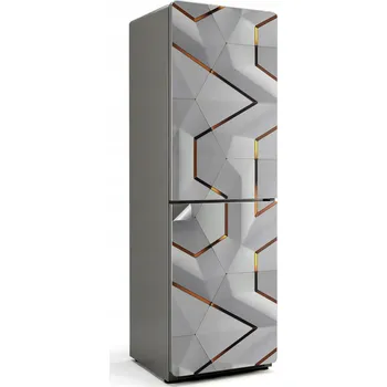 Fototapeta Samolepicí samolepka na ledničku Snadná Aplikace Abstraktní 3D Vzor