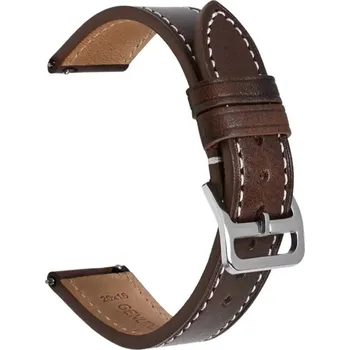 Řemínek na hodinky Gaira® Řemínek na hodinky 3408 tmavě hnědý, Šířka řemínku 24 mm