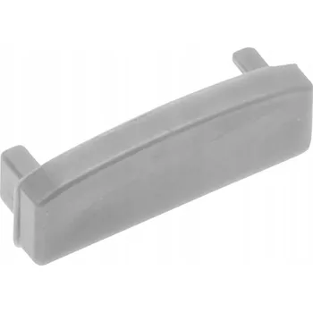 Příslušenství pro LED osvětlení Záslepka pro LED profil nástěnný GLAX STANDARD stříbrná 1 ks GTV