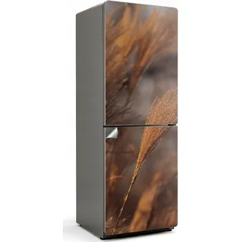 Fototapeta Fotografická Dekorativní Nálepka Samolepicí na Lednici Jemná Stébla Trávy