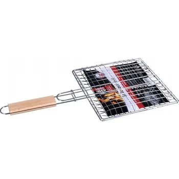 Maják Rošt 23x23x2,5cm hranatý, ocel BBQ grilovací