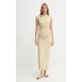 Dámské šaty Šaty Samsoe Samsoe SAHIRA F25200098 béžová 12X, vel. XS