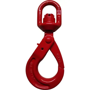 zvedák Samosvěrný hák s otočným okem - nosnost 2t, třída 8