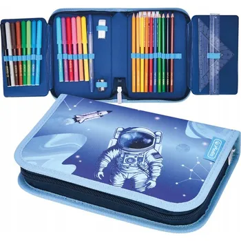 Penál Jednopatrový rozkládací penál Herlitz