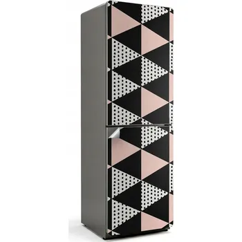 Fototapeta Prémiová Samolepicí nálepka na ledničku Geometrický vzor trojúhelníků